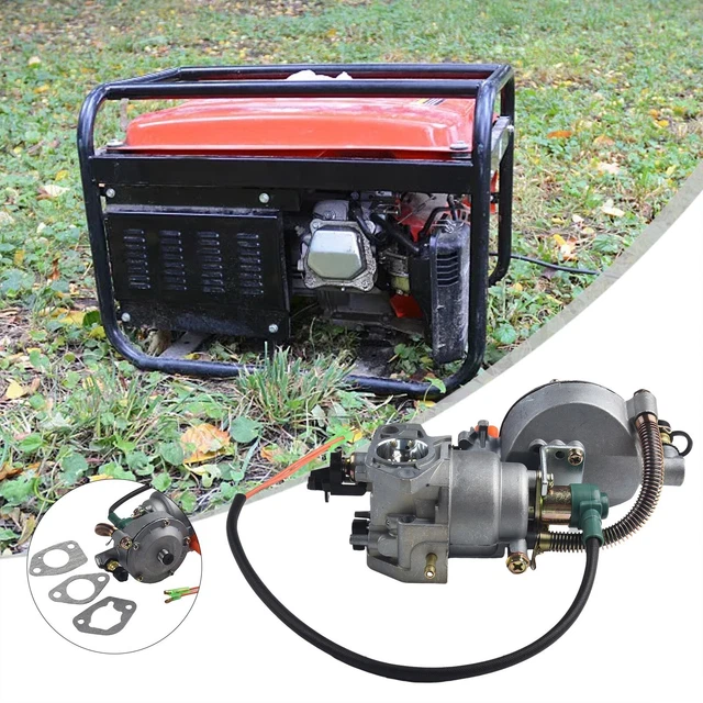 FOR GX390 188F 5KW AUT Dual Fuel Carburetor Kit for LPG NG Conversion ...