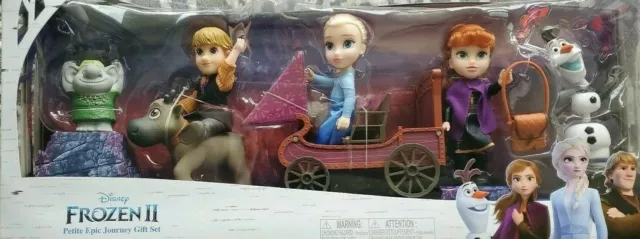 Disney Frozen II Petite Anna & Elsa Epic Journey Gift Set