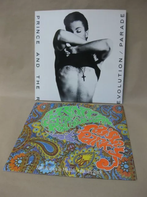 Prince & The Revolution ~ Parade (Vinyl Album) & 12" Single - Paisley Park
