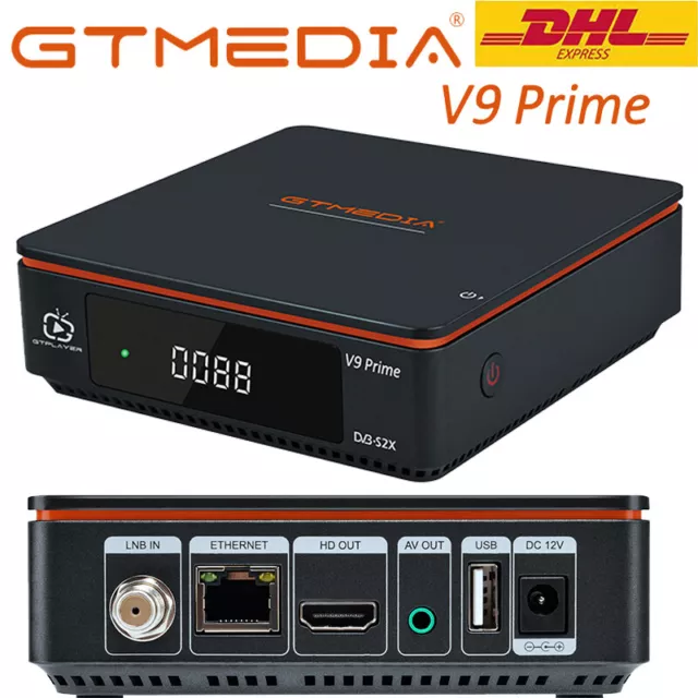 GTMEDIA HD Sat Receiver Digital Satelliten DVB-S2/S2X PVR H.265 mit Wlan Youtube