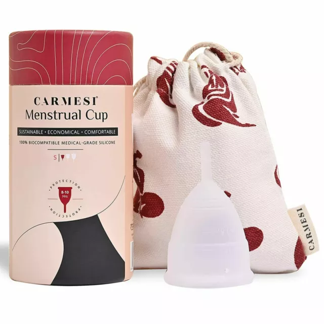Carmesi Menstrual Cup for Women | Small Size Silicone | with fast shipping