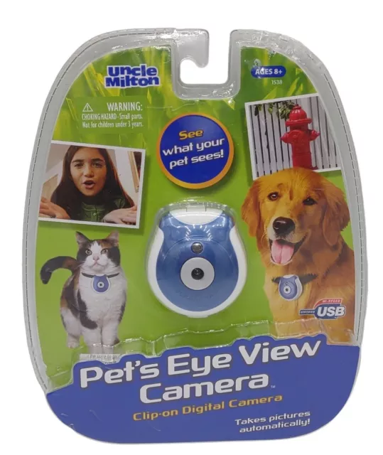 Nueva cámara de visión ocular tío Milton mascotas nueva cámara digital con clip gato o perro