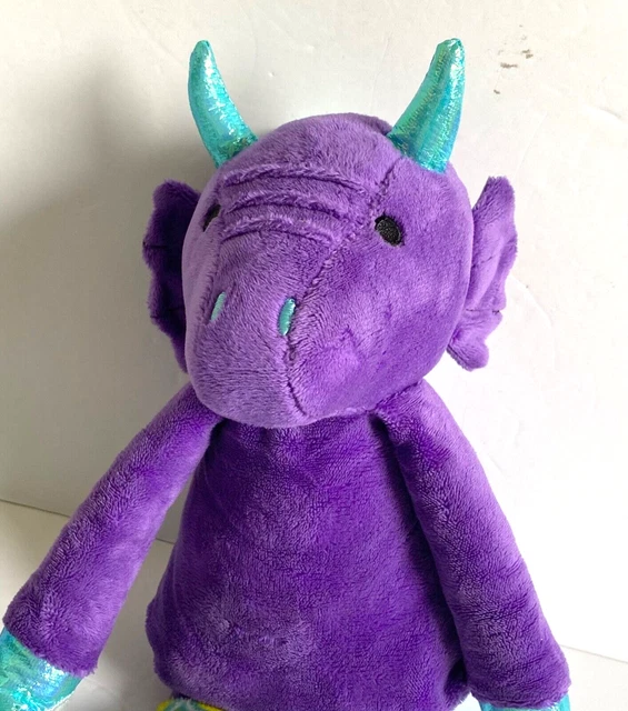 SCENTSY BUDDY DRAGON Dexter 13" Purple Berry Fairy Tale Soft Plush