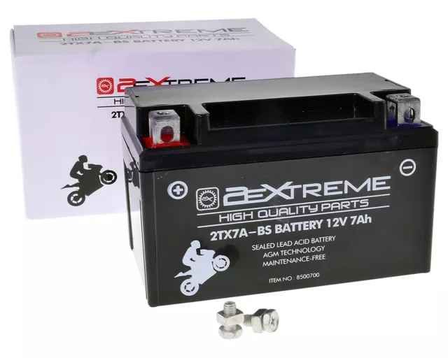 Batterie Gel YTX5L-BS MF 12V / 5Ah / Gelbatterie für Roller Motorrad Moped  Quad