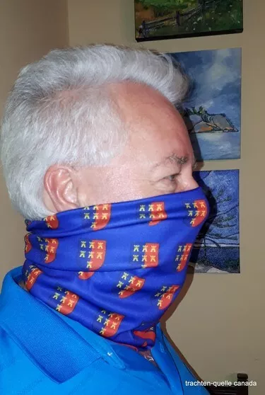 German Siebenbuergen Sachsen Saxon Oktoberfest  Face Covering Gaiter NEW