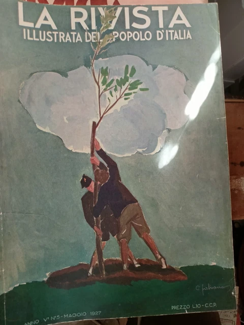 La Rivista Illustrata Del Popolo d'Italia Maggio 1927 futurismo