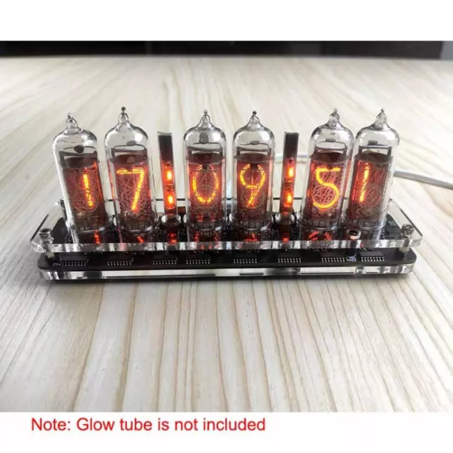 IN-14 6-Digit Nixie Tube Clock Creative Clock Innovative Decor Basic Version