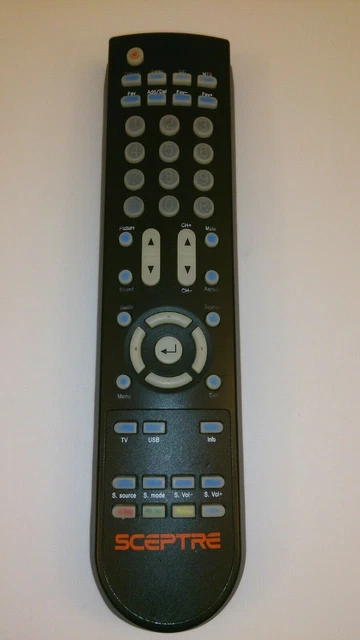 Sceptre TV Remote Control - HOF12L617GPD12SY 121227 01301