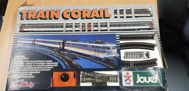 Coffret TRAIN CORAIL JOUEF Spécial JOUECLUB Train electrique Echelle HO