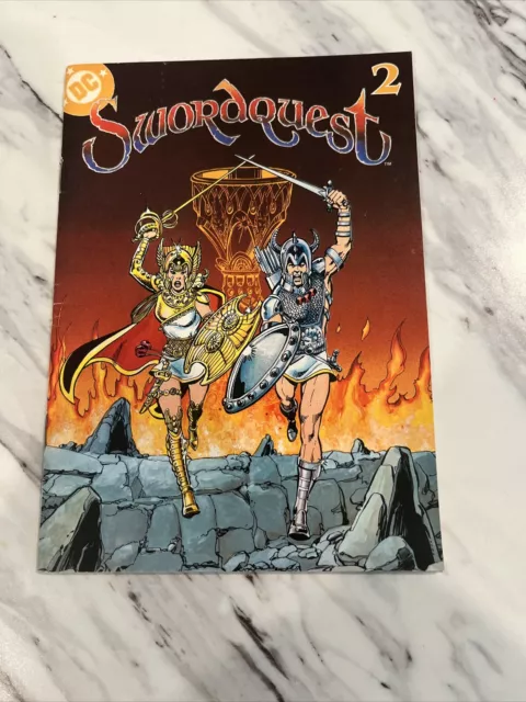 Swordquest 1 DC Comic Book Volume 1 Book 2 Atari 1982 Fireworld