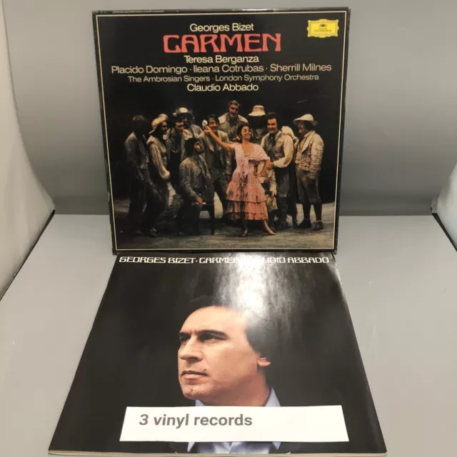 Georges Bizet Carmen - Boxed Set - Vinyls