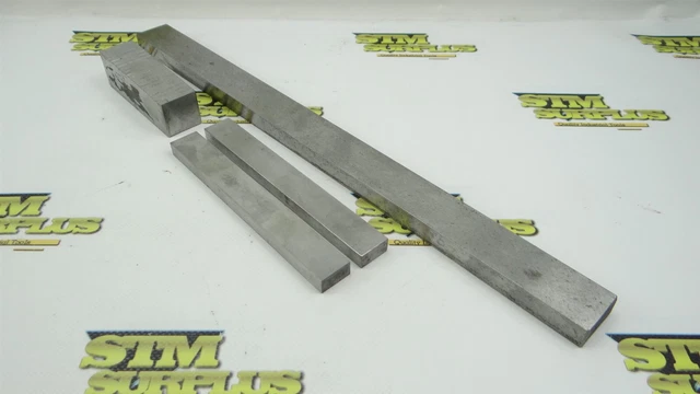 4 Steel Parallels + Stepped Taft & Peirce 3/8 X 3/4" X 6" To 1/2" X 1-1/8" X 16"