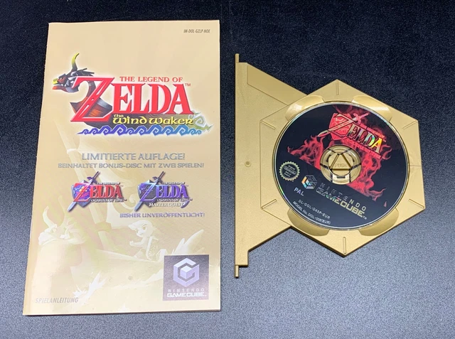 GAMECUBE SPIEL " THE LEGEND OF ZELDA OCARINA OF TIME + MASTER QUEST (Bonus CD)