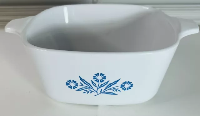 Corning Ware Blue Cornflower P-43-B 2 3/4 Cup No Lid Vintage petite Dish 