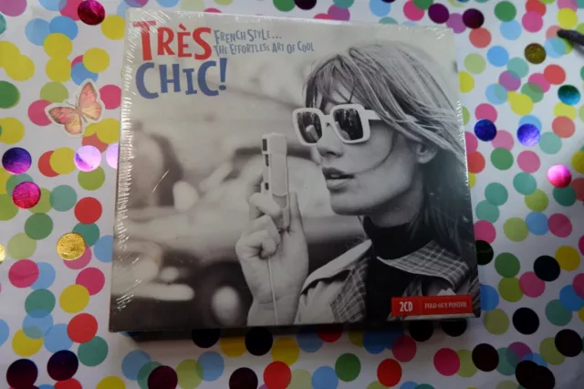 2xCD New Tres Chic 2 Box Set French Style: The Effortless Art of Cool  +Poster