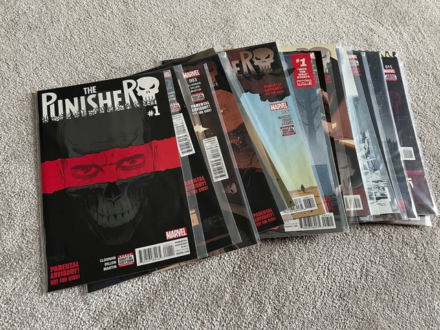 The Punisher (Vol 11) Complete 1 - 17 (2016) Dillon's last run