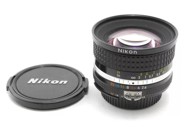【NEUWERTIG】 Nikon Nikkor Ais Ai-s 20 mm f/2,8 Weitwinkelkamera Objektiv aus Japan