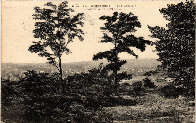 CPA Argenteuil - General view taken from the Moulin d'Orgemont (290429)