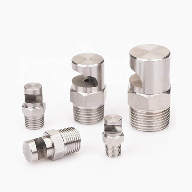 Buse de pulvérisation déflecteur en acier inoxydable BSP pour diamètre de pul