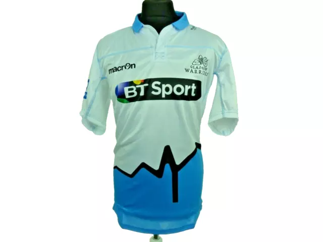 GLASGOW WARRIORS AWAY SHIRT BODYFIT SLIM ALTERNATIVE JERSEY SS Adult UK medium