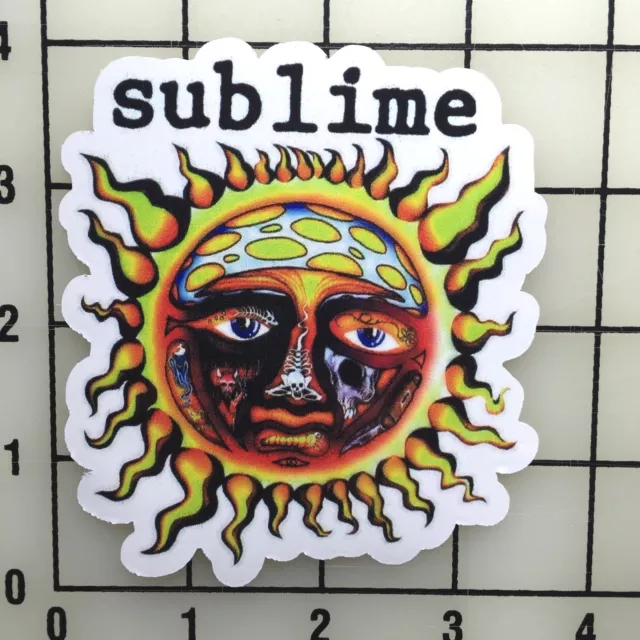 Sublime 4" Wide Vinyl Decal Sticker BOGO