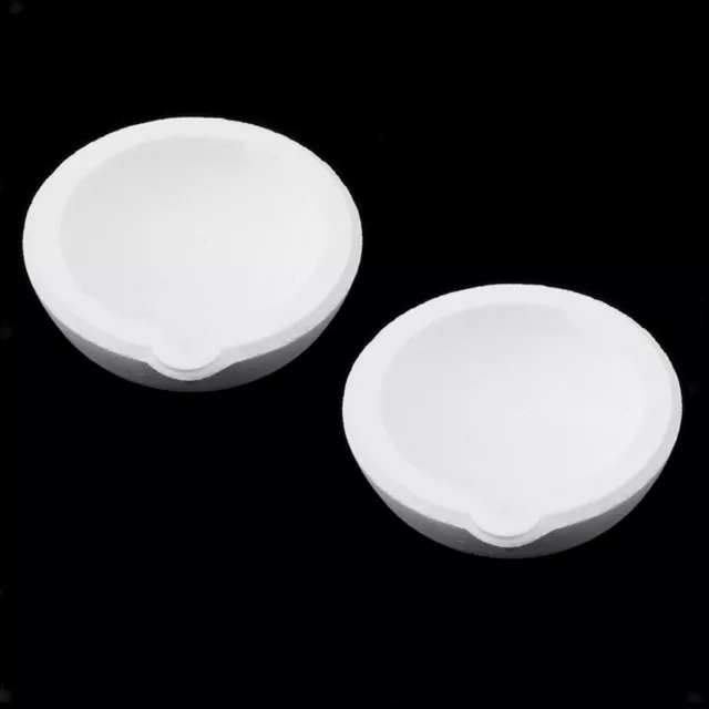 2 PIECE 100g Jeweler Crucible Pot Melting Melt Metal Gold Silver Jewelry Casting