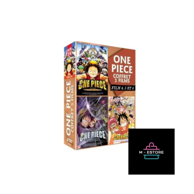 Coffret Dvd One Piece 3 Films (Rare)