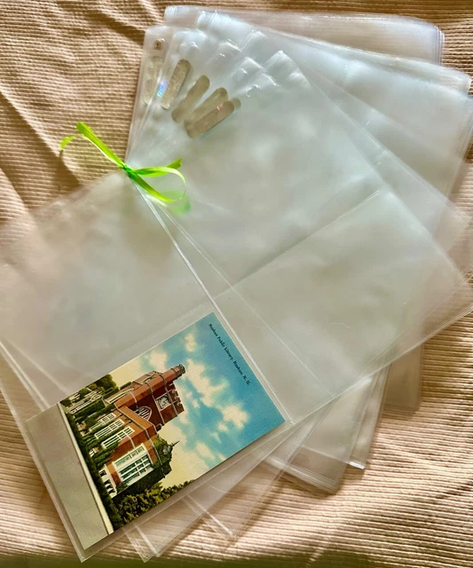24 Ultra Pro PLATINUM 4-Pocket Hologram Postcard Photo Pages Fits 3-Ring Binder