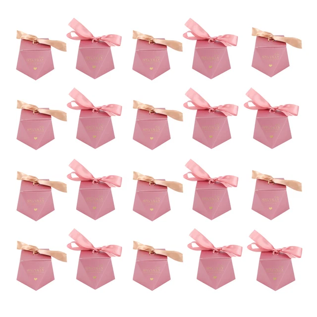 20 pezzi confezione matrimonio candy box confezione regalo festa scatola regalo (pin