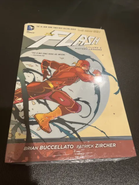 The Flash Volume 5 History Lessons  (The New 52!) NEW HARDCOVER