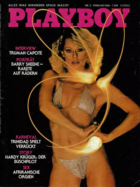 PLAYBOY deutsch 02/1980 Februar – Jeanette Lorenz Truman Capote Hardy Krüger