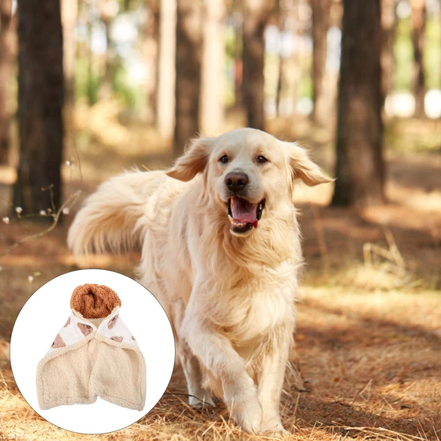 Vestiti da bagno mantello cane accappatoio asciugamano da bagno cappello invernale