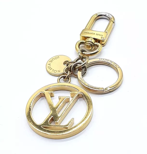 Key ring Louis Vuitton Gold in Other - 31443209