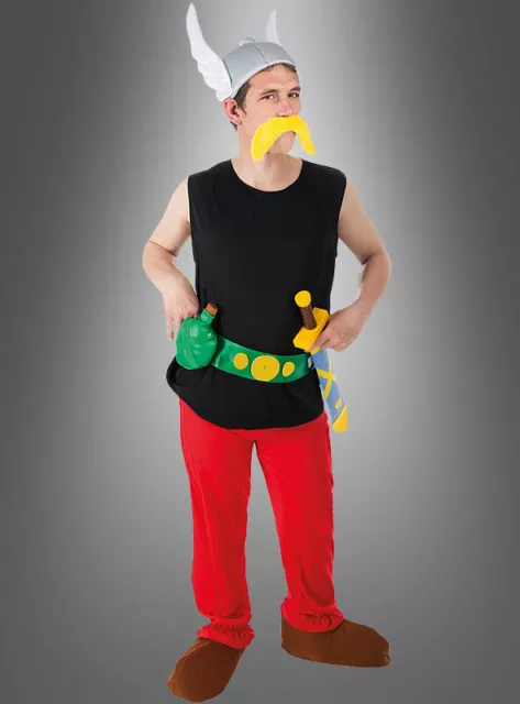 Asterix Kostüm für Erwachsene - Original Lizenz Kostüm Asterix & Obelix Fasching