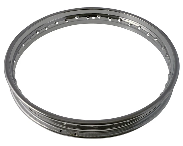 Rim 1,60 à 17 universel moto 3.00mm chrome, cyclomoteur