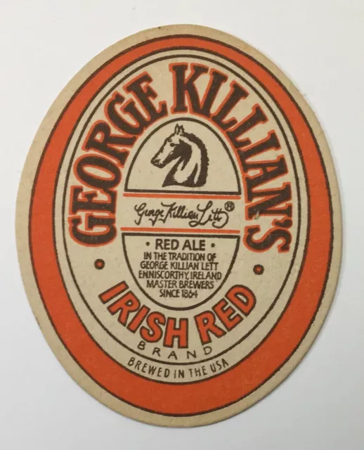 George Killian's Beer Coaster Vintage