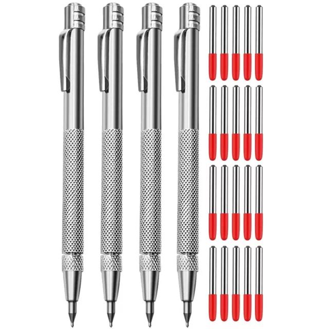 Metal Scribe Tool Premium Aluminium Tungsten Carbide Tip Scriber Etching Pens