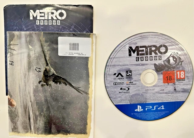 Jeu Metro Exodus PS4 - Version FR Complète (CIB), Très Bon état, Code DLC Déjà Utilisé