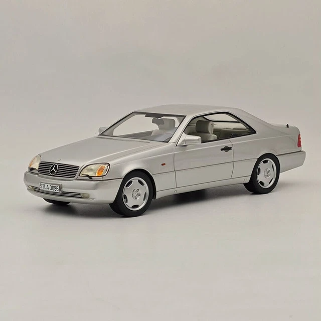 Cult Models – Mercedes 600 SEC C140 Rouge 1992 – Miniature 1/18 Neuve