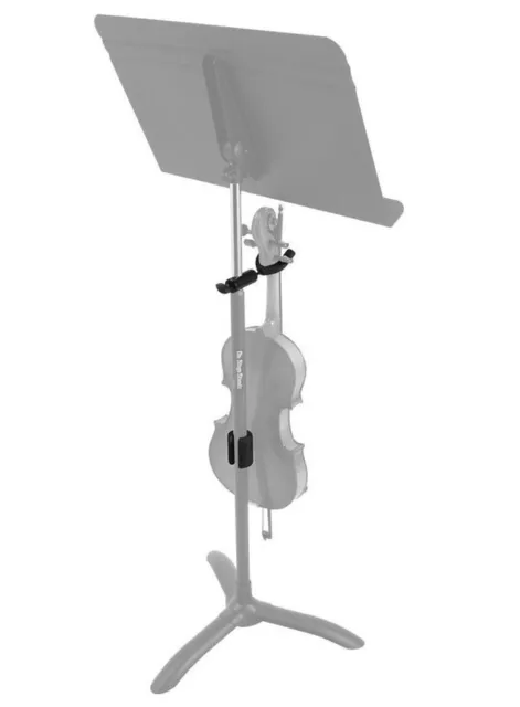 Onstage Violin Hanger /Stand Mounts To Tripod Music Stand Vs7200 *Brand New* 3