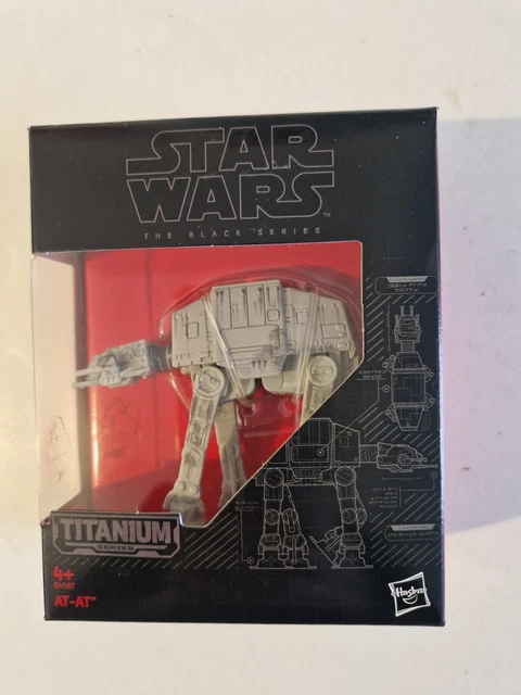 The Black Series Star Wars Titanium AT-AT No 18. New In Box. Rare