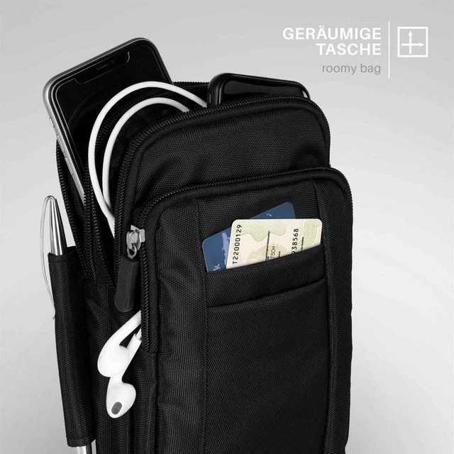 HANDY UMHÄNGETASCHE FÜR Samsung Galaxy A6 PLUS 2018 Gürtel Tasche Handyhülle EUR 32,99 - PicClick DE