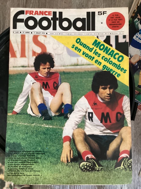 MAGAZINE FOOT FOOTBALL Platini équipe de France Italie EUR 3,99