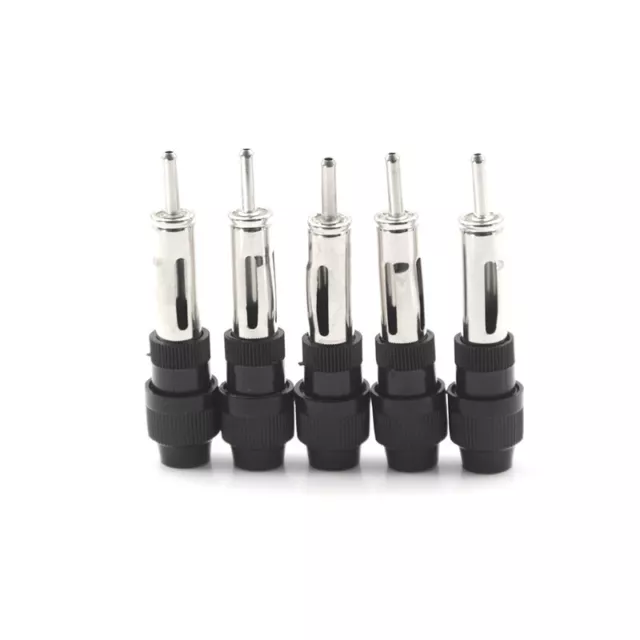 5pcs Auto Car Radio Stereo Din Male Aerial Antenna Repair Connector Plug BarFR7H