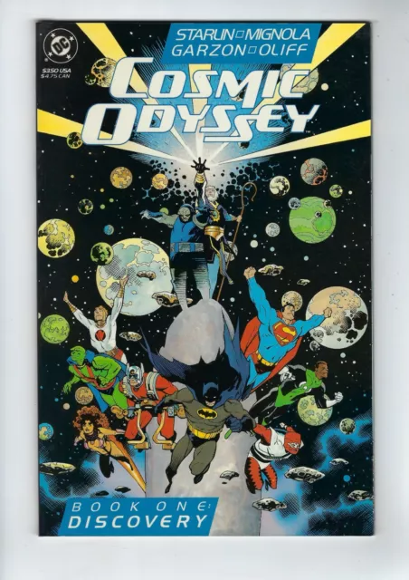 Cosmic Odyssey Book 1 - Discovery (Dc Comics, Jim Starlin, 1988), Nm