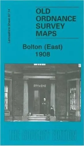 Alan Godfrey Bolton (East) 1908 (Map) Old Ordnance Survey Maps of Lancashire