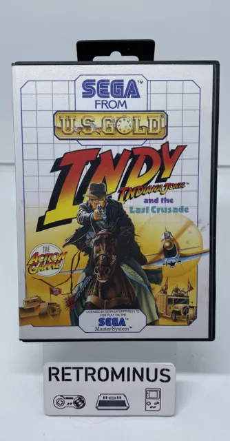 Indy Indiana Jones and the Last Crusade / SEGA Master System / PAL / EUR Complet