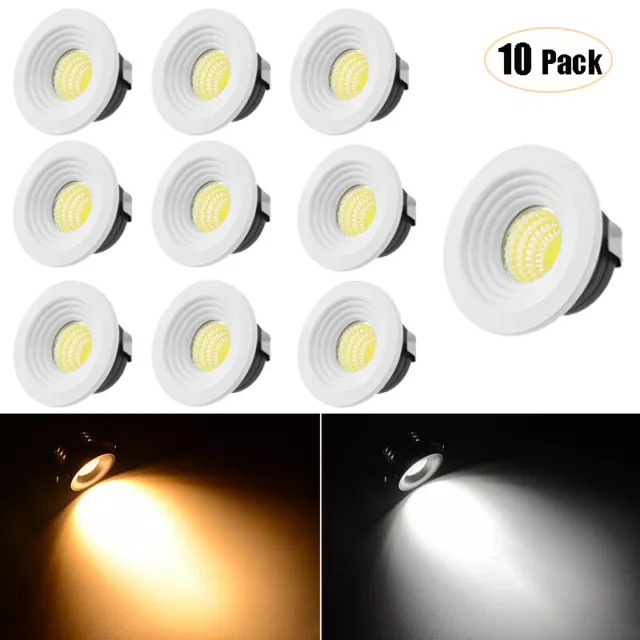 LED Recessed Small Ceiling Lights Cabinet Mini Spot Downlight 3W Decor Spot