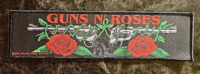 Guns N´roses Original 2012 Patch Black Frog Uk Inutilisé