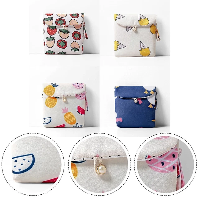Organizer Portamonete Piccoli Tovaglioli Tappetino Sanitario Semplice 13*13cm 1pz Bello
